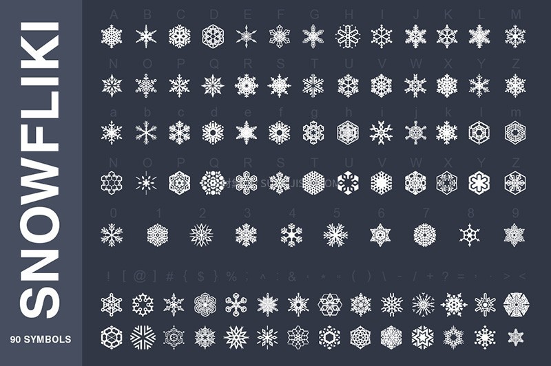 450+节日图形符号字体合集